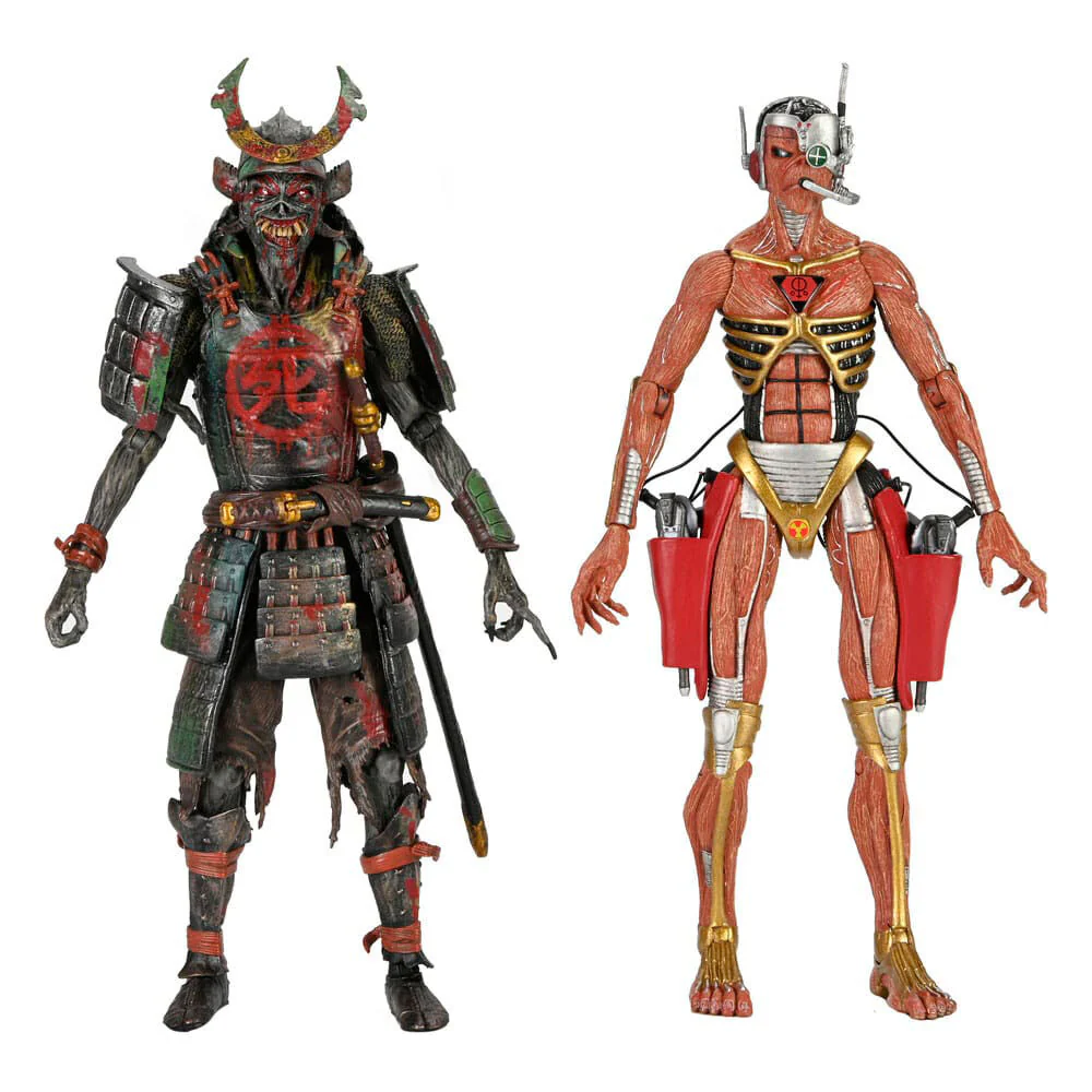 Set 2 Figuras Ultimate Future Past World Tour Iron Maiden 18Cm - Image 2
