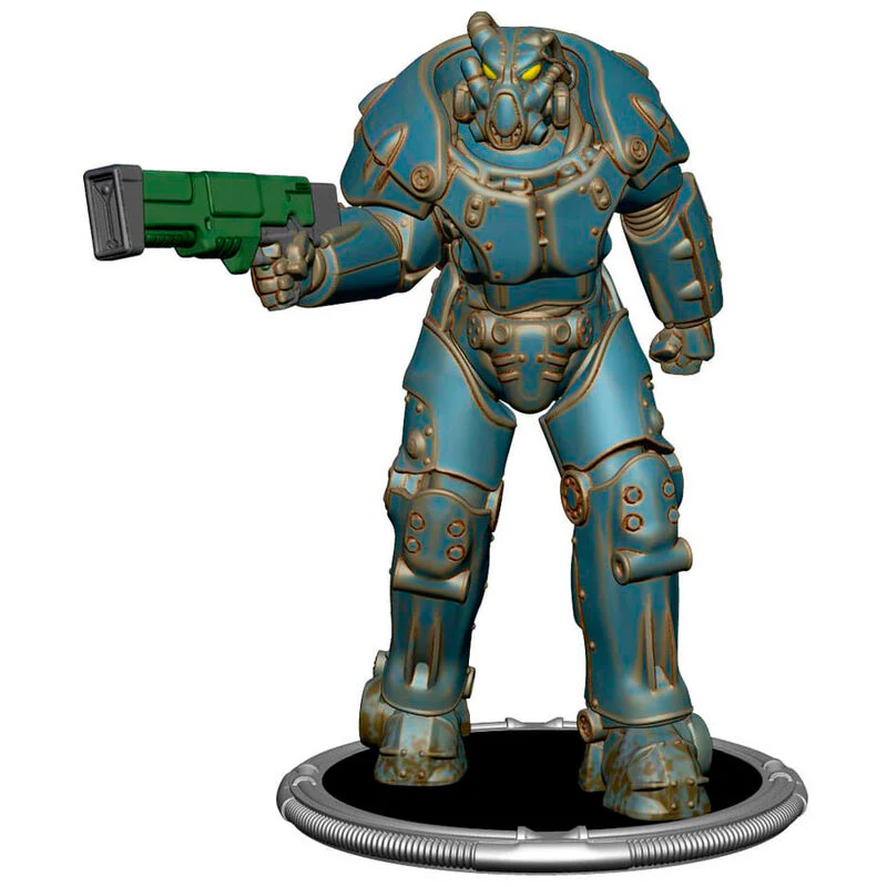 Set 2 Figuras X01 & Protectron Fallout 7Cm - Image 4