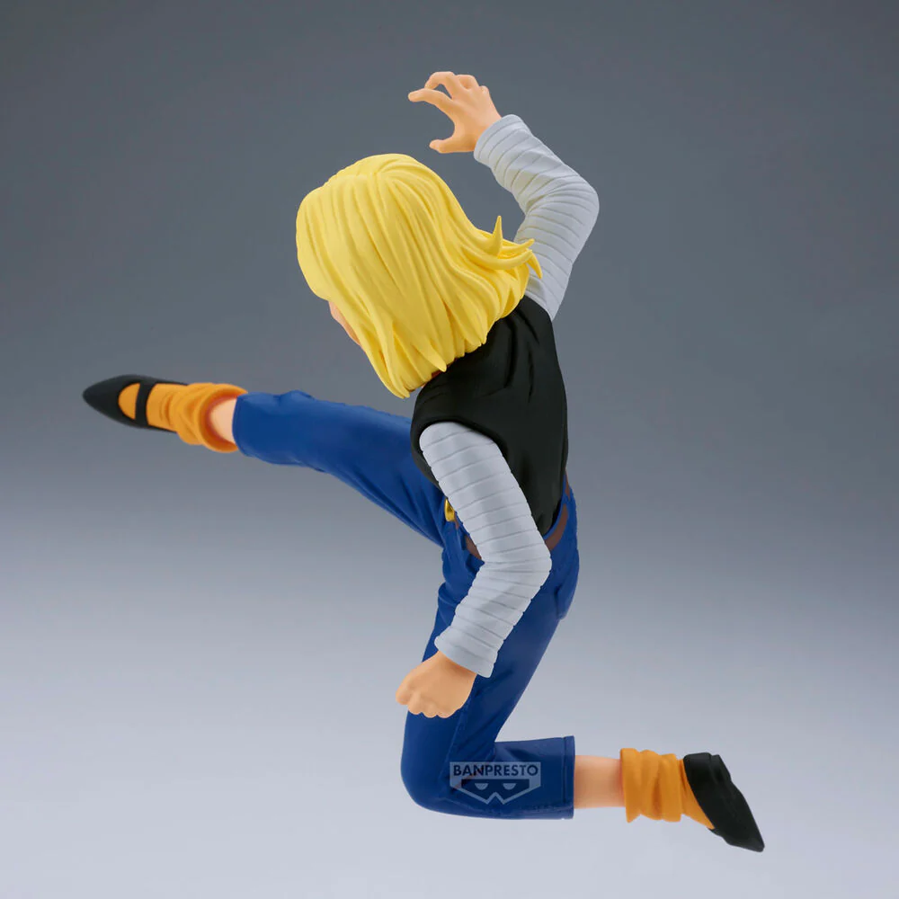 Set 2 Figures Android 18 & Mr. Satan Match Makers Dragon Ball Z 11-8Cm - Image 4