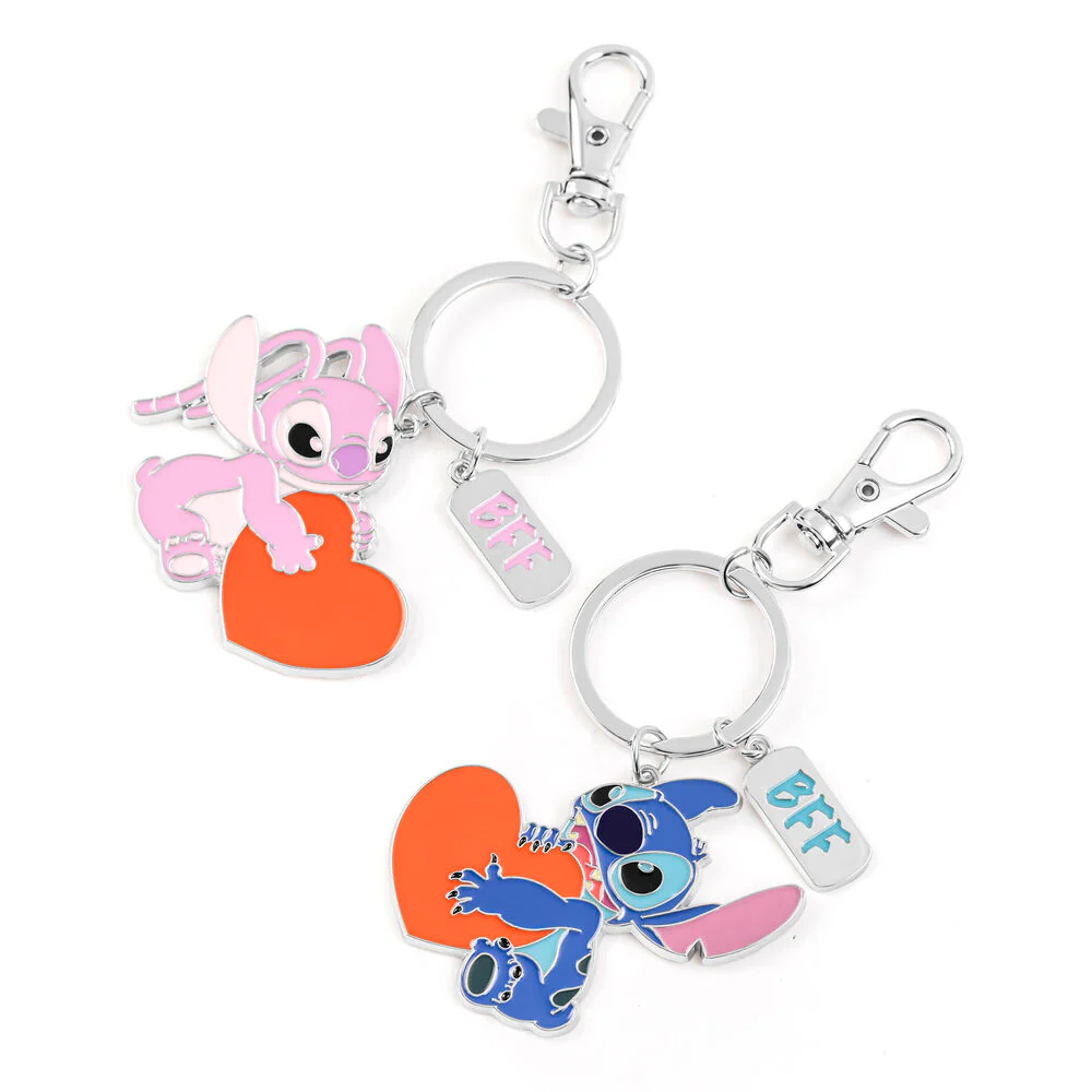 Set 2 Llaveros Angel & Stitch Disney - Image 2