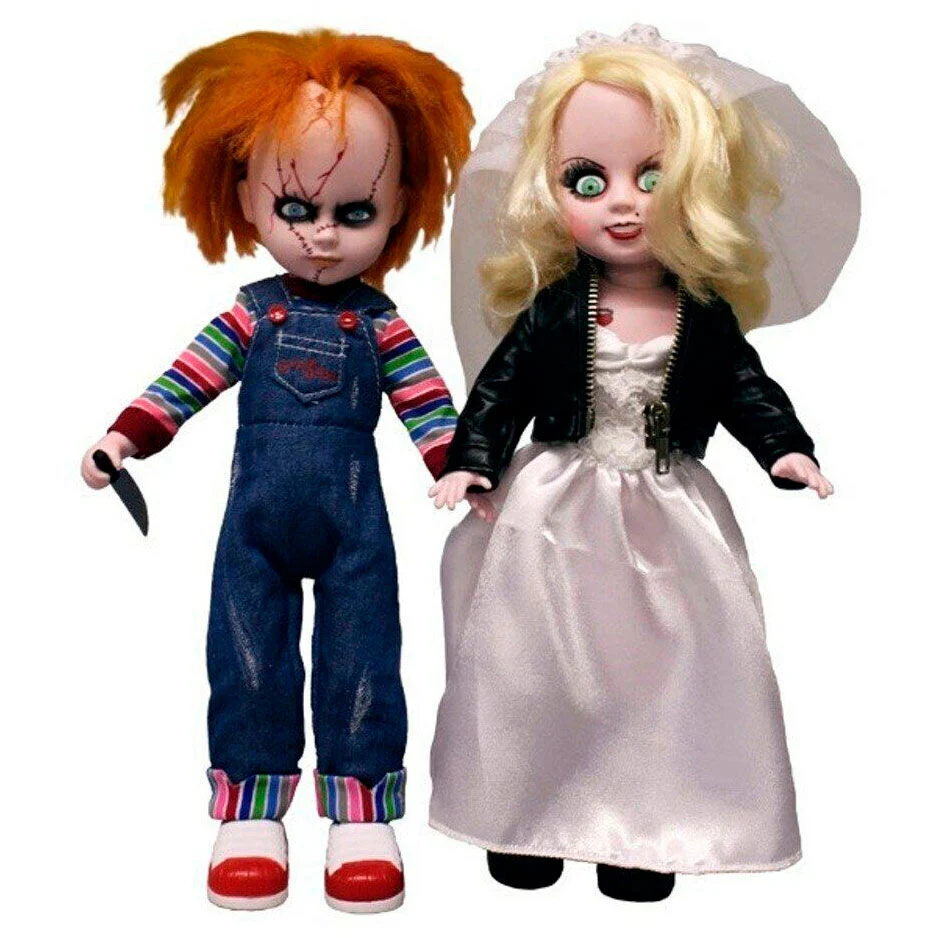 Set 2 Muñecos Chucky And Tifanny Living Dead Dolls 25Cm - Image 2