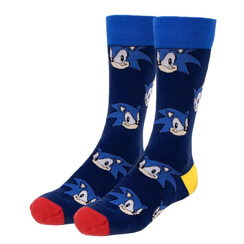 Set 3 Calcetines Sonic The Hedgehog Adulto - Image 2