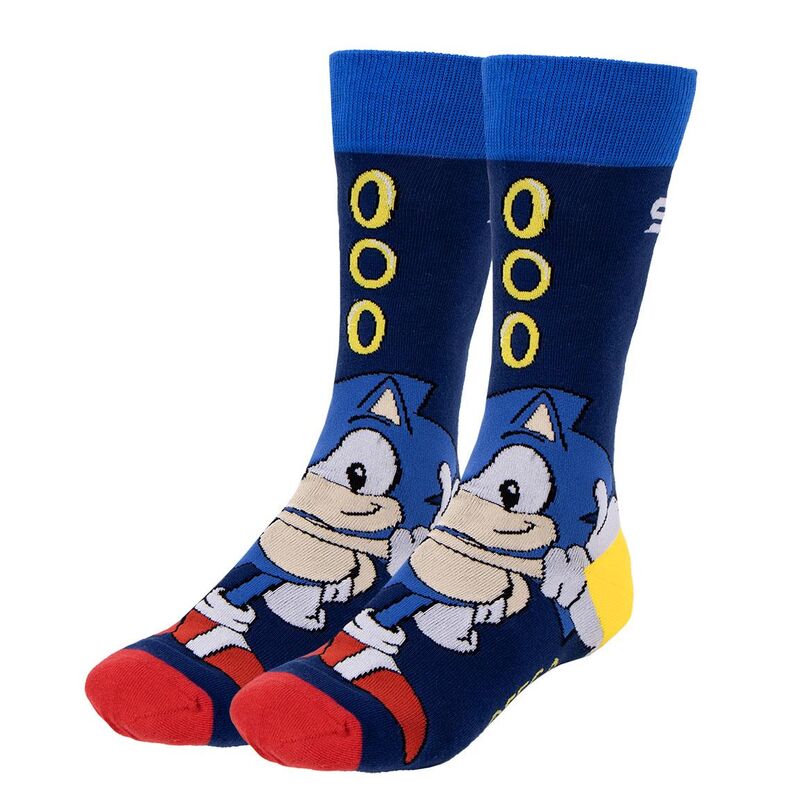 Set 3 Calcetines Sonic The Hedgehog Adulto - Image 4