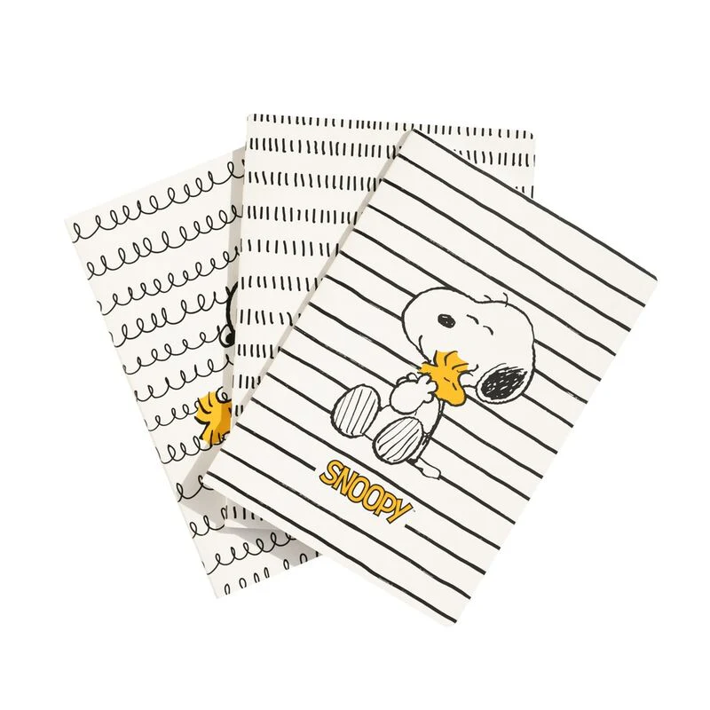 Set 3 Cuadernos A5 Lazy Days Snoopy
