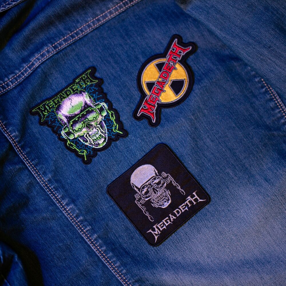 Set 3 Parches Megadeth - Image 5