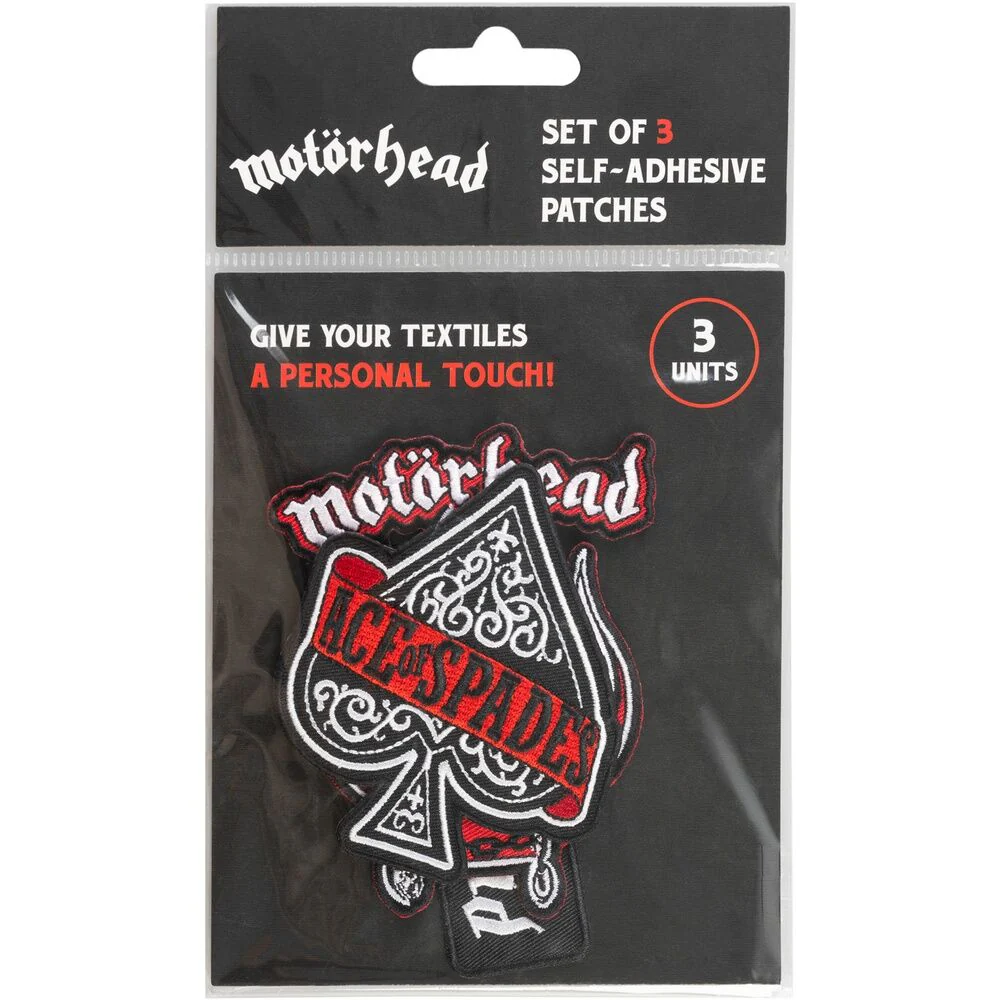 Set 3 Parches Motorhead - Image 2