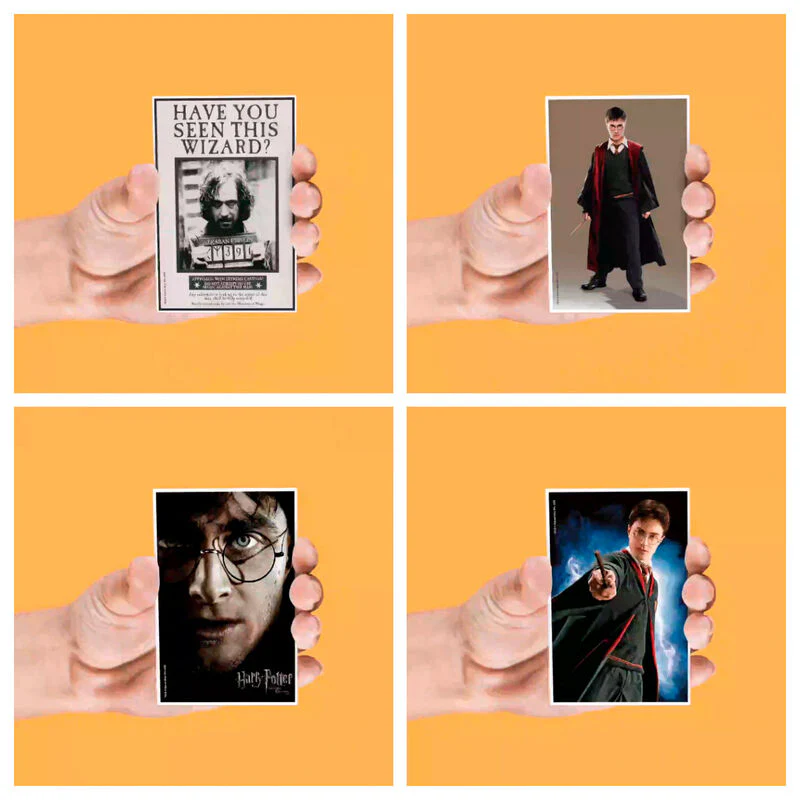 Set 4 Imanes Lenticulares Harry Potter Surtido - Image 5