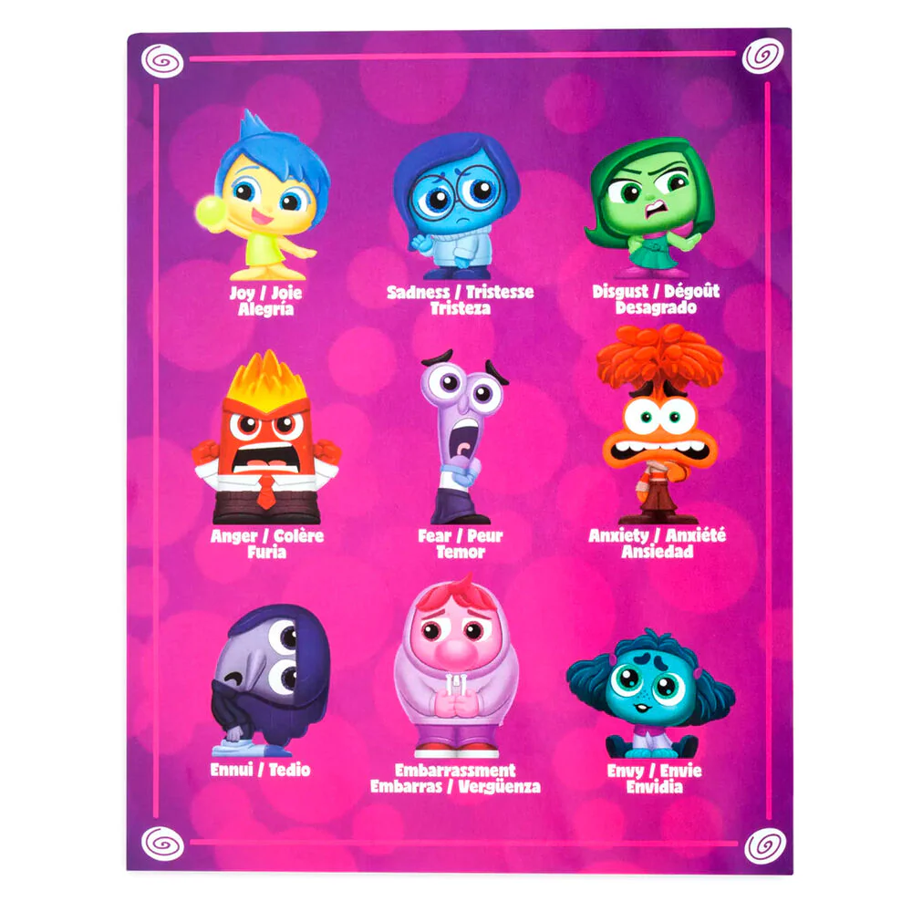 Set 9 Figuras Del Reves 2 Doorables Disney Pixar 4Cm - Image 5