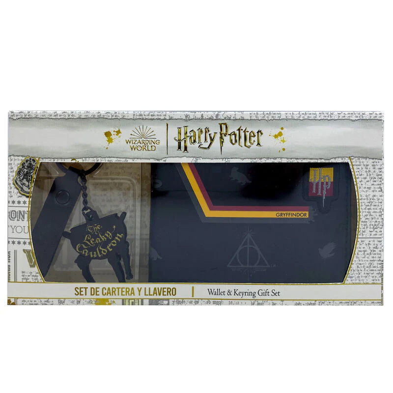 Set Cartera + Llavero Harry Potter