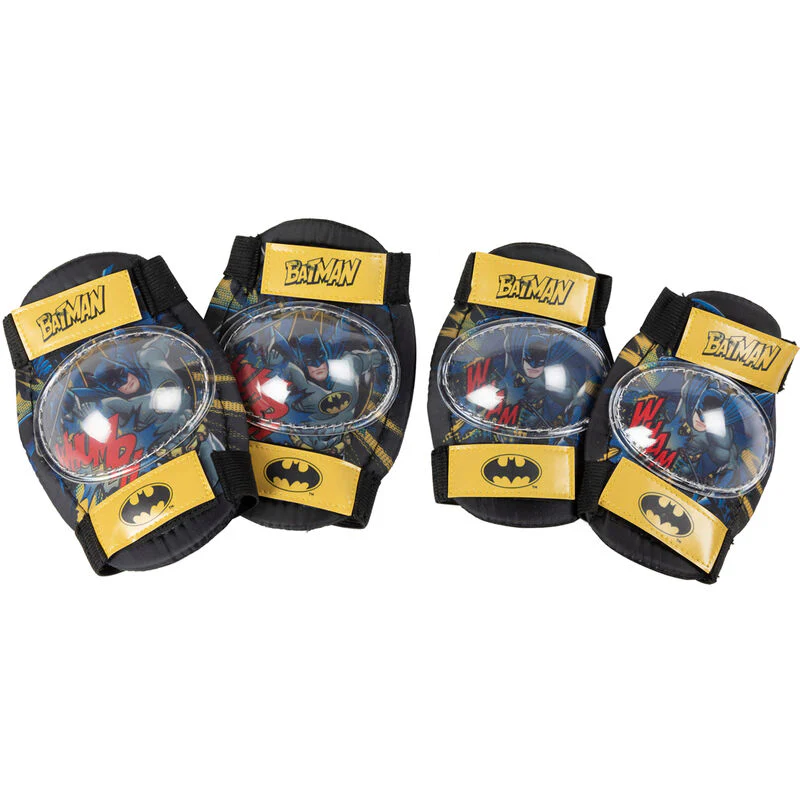 Set Coderas + Rodilleras Batman Dc Comics