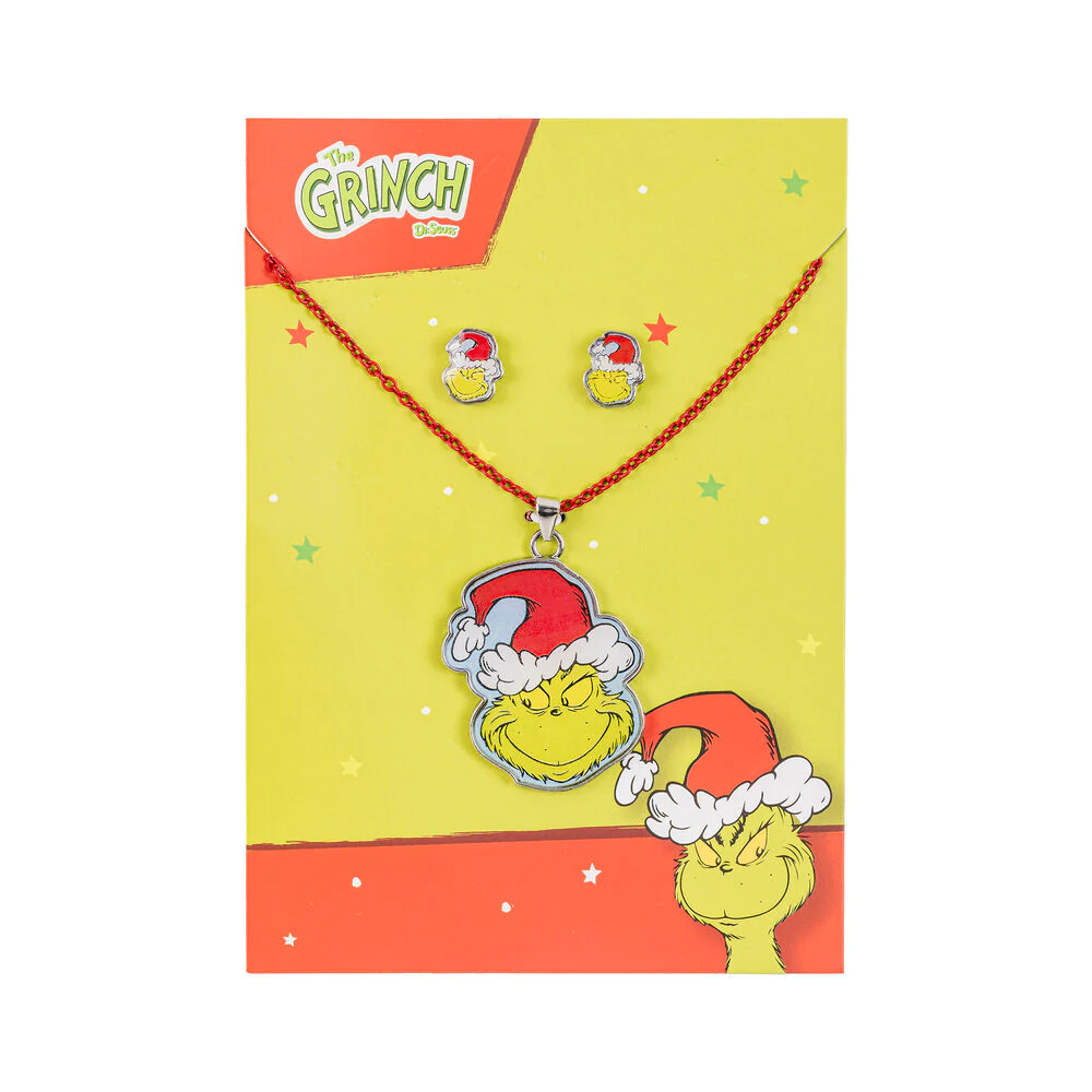 Set Colgante + Pendientes Navidad El Grinch - Image 4