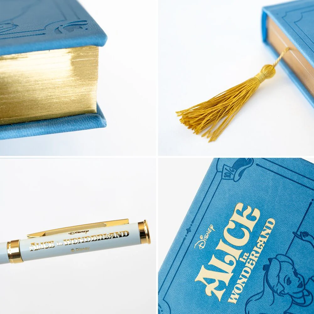 Set Cuaderno A5 + Boligrafo Alicia En El Pais De Las Maravillas Disney - Image 4