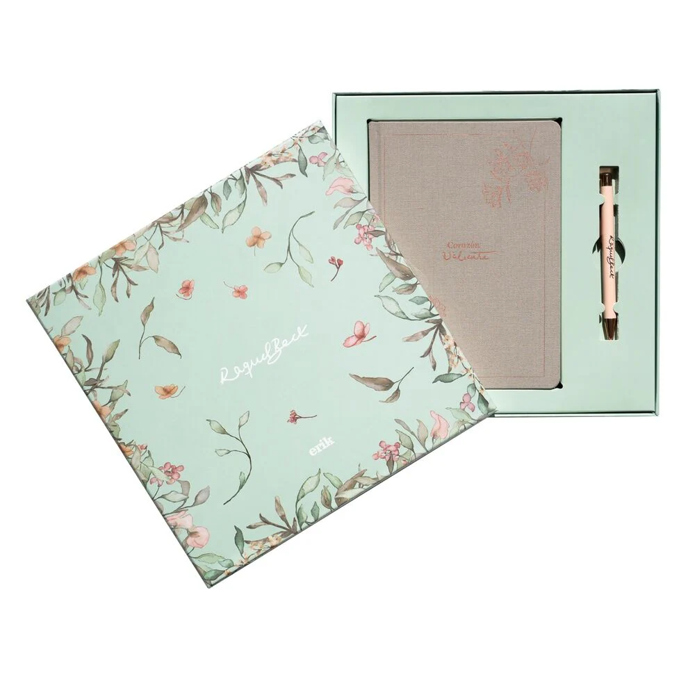 Set Cuaderno A5 + Boligrafo Raquel Beck - Image 2
