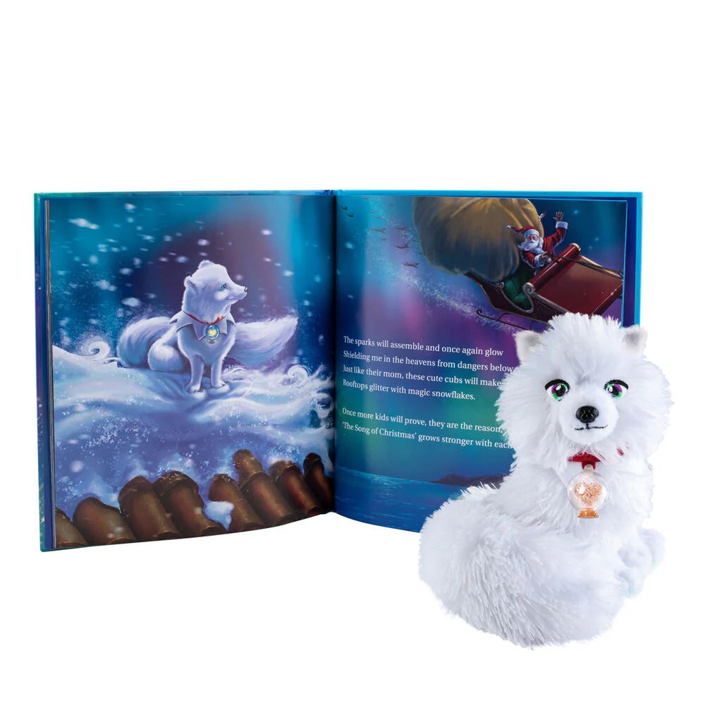 Set Cuento + Peluche Zorro Artico Elf Pets Español - Image 4