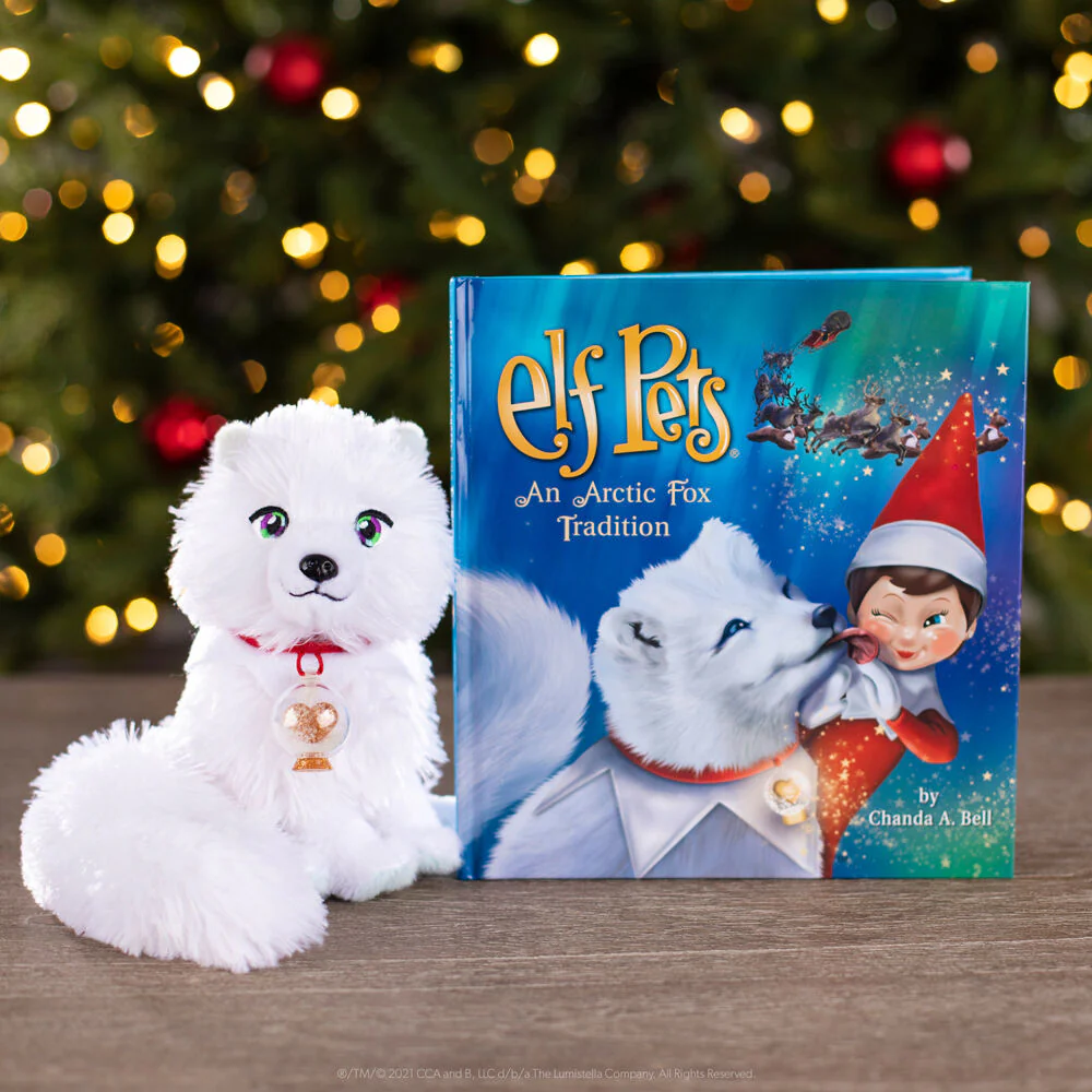 Set Cuento + Peluche Zorro Artico Elf Pets Español - Image 5