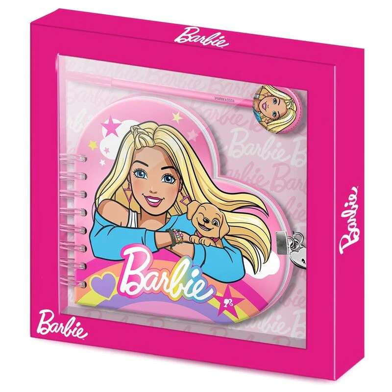 Set Diario + Boligrafo Barbie