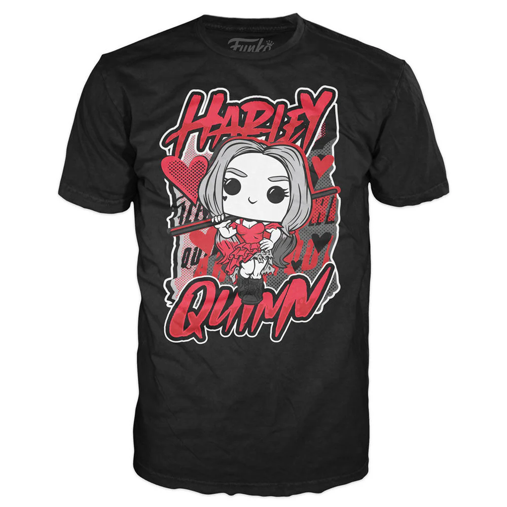 Set Figura Pop & Tee Dc Comics Escuadron Suicida Harley Quinn - Image 5