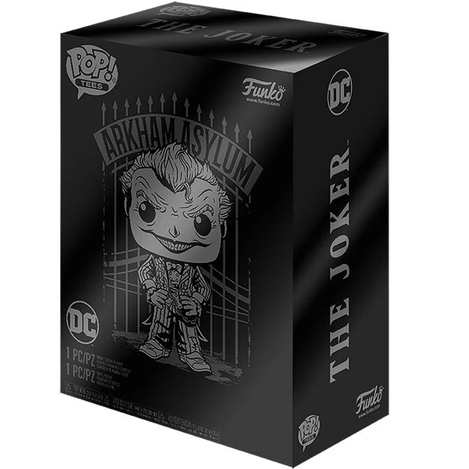 Set Figura Pop & Tee Dc Comics The Joker Exclusive - Image 3