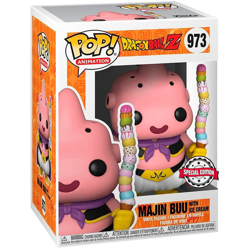 Set Figura Pop & Tee Dragon Ball Z Majin Buu Exclusive - Image 2