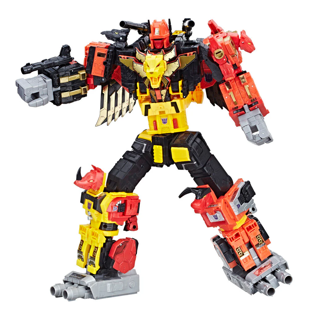 Set Figuras Power Of The Primes Predaking Combiner Transformers - Image 3