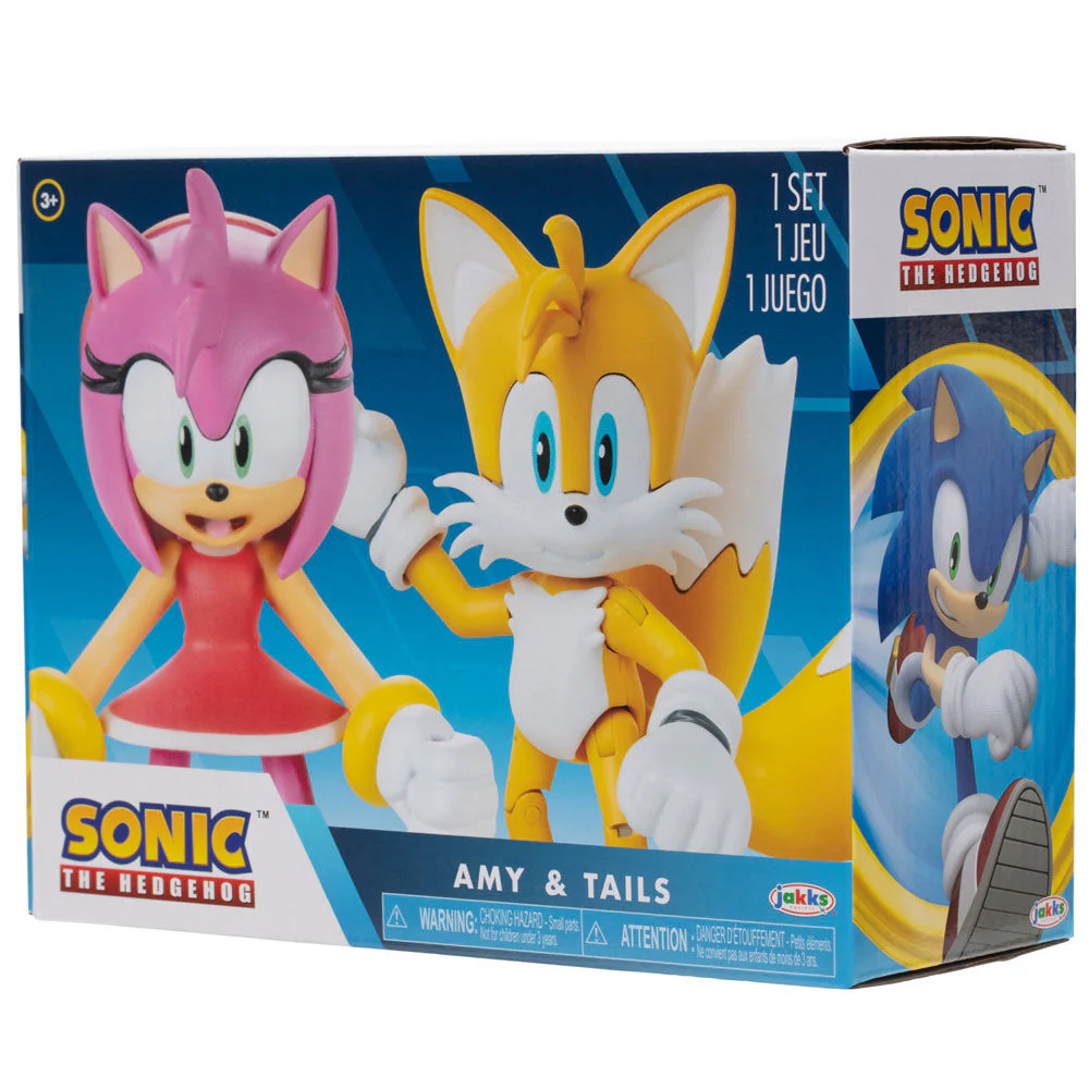 Set Figuras Tails & Modern Army Sonic The Hedgehog 10Cm - Image 2
