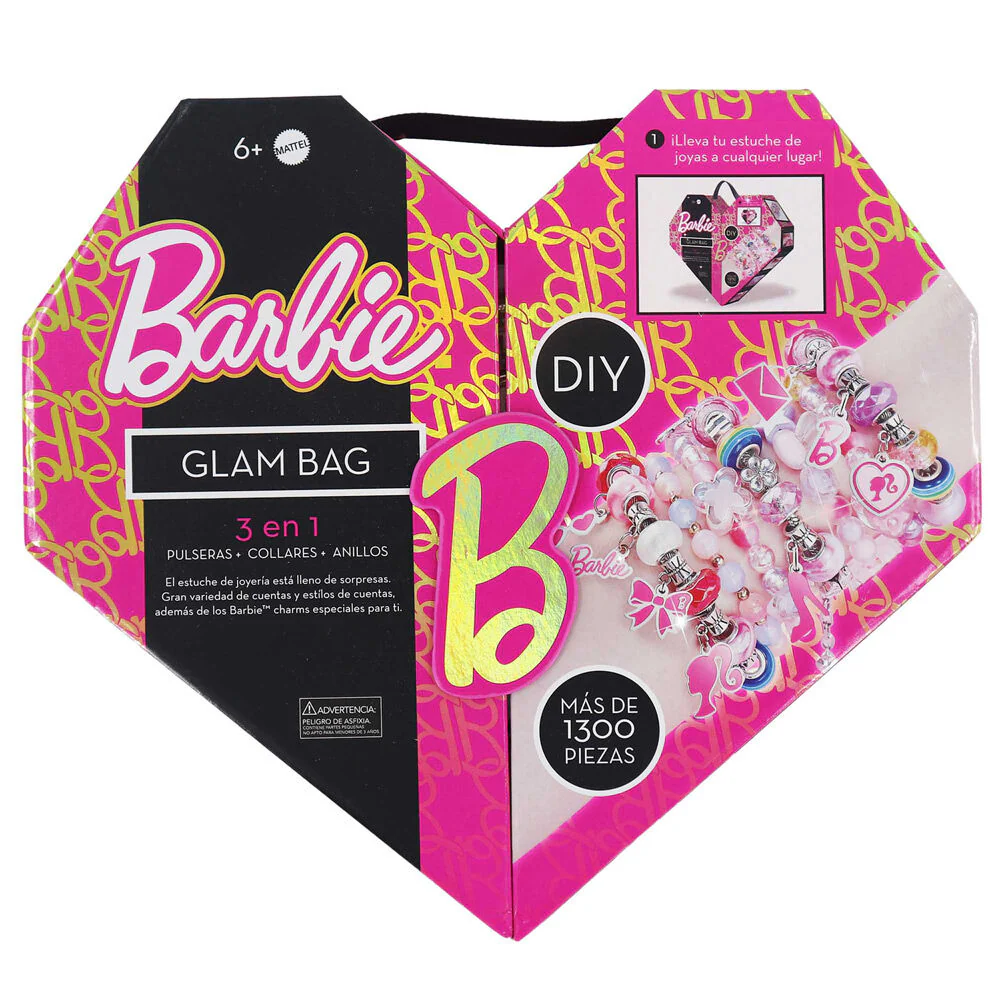 Set Joyeria Corazon Barbie
