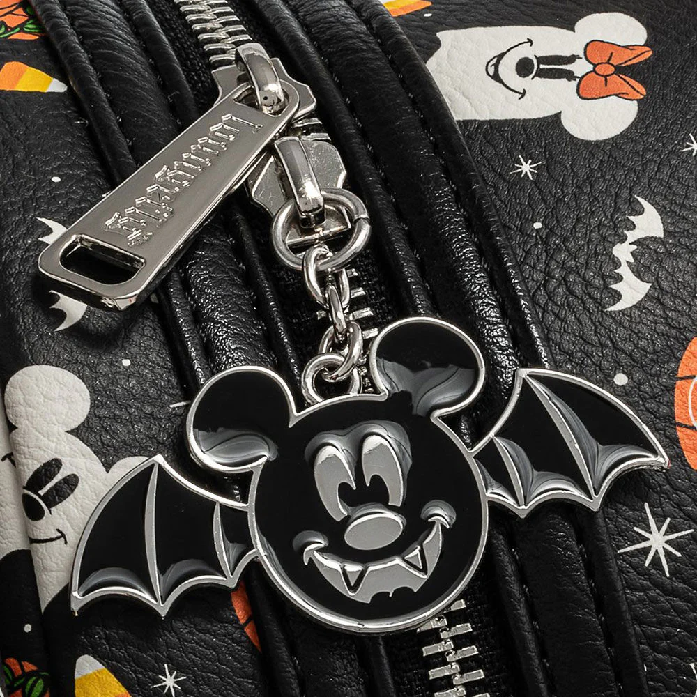 Set Mochila + Diadema Orejas Spooky Halloween Mickey And Minnie Disney Loungefly 27Cm - Image 9