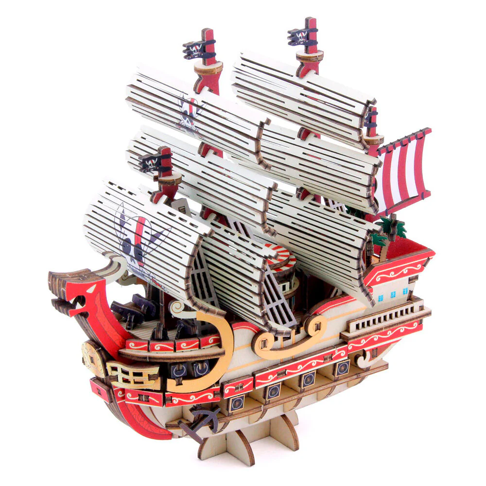 Set Montaje Red Force Wa-gu-mi One Piece 183Pzs