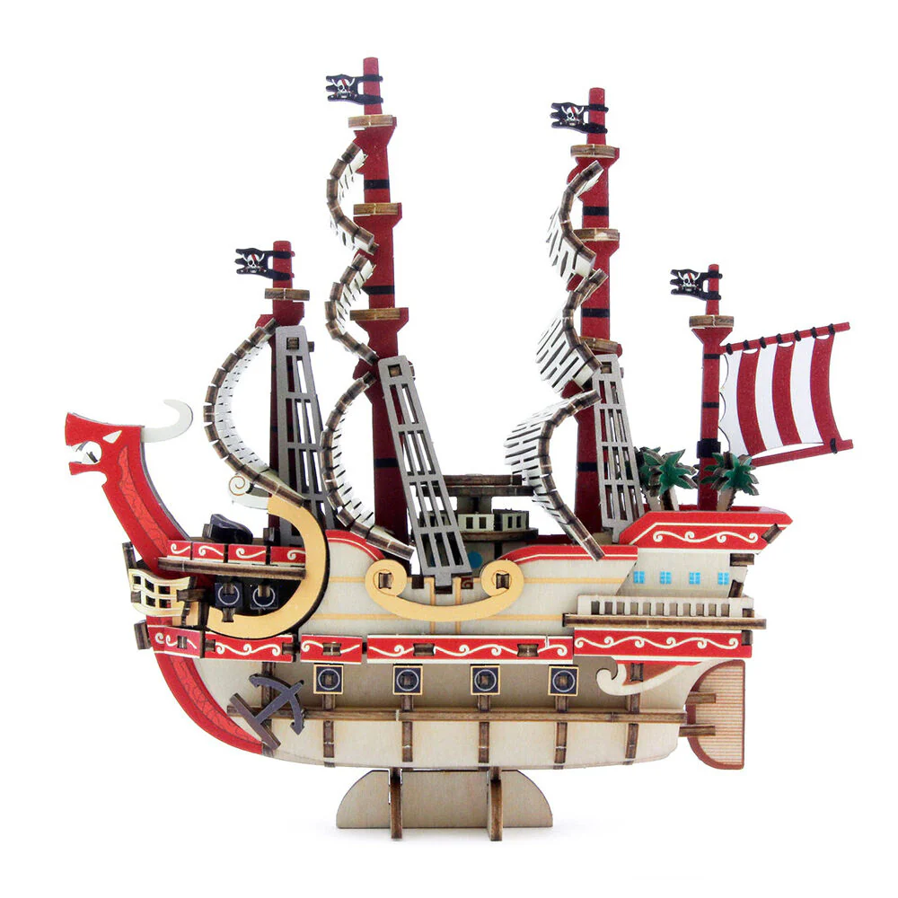 Set Montaje Red Force Wa-gu-mi One Piece 183Pzs - Image 3