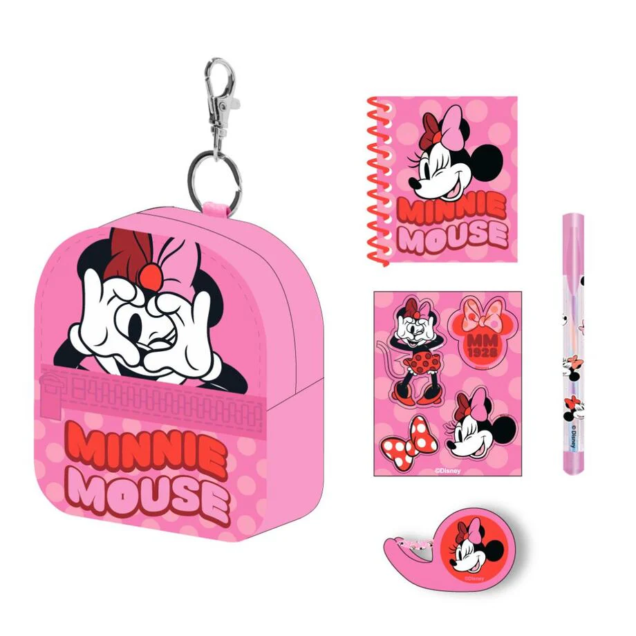 Set Papaleria Mini Mochila Minnie Disney - Image 2