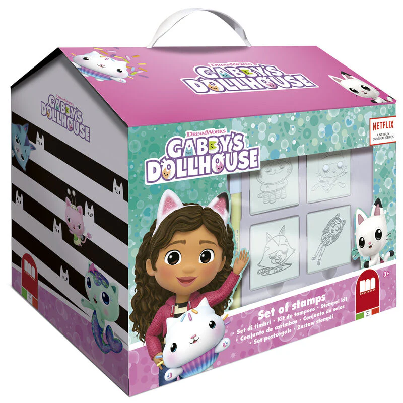 Set Papeleria Casa La Casa De Muñecas De Gabby 20Pzs