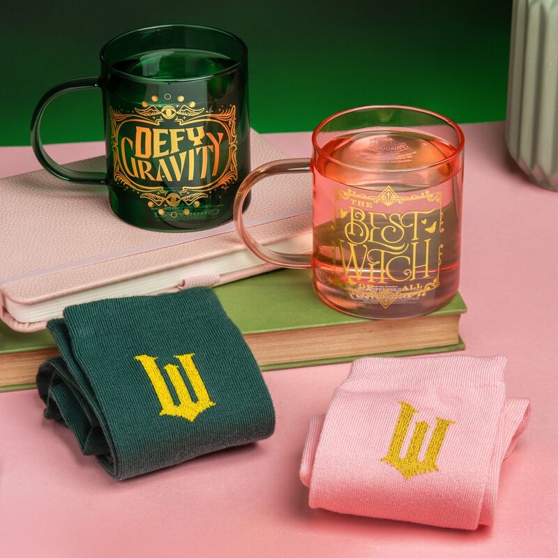 Set Taza De Cristal + Calcetines Glinda Wicked