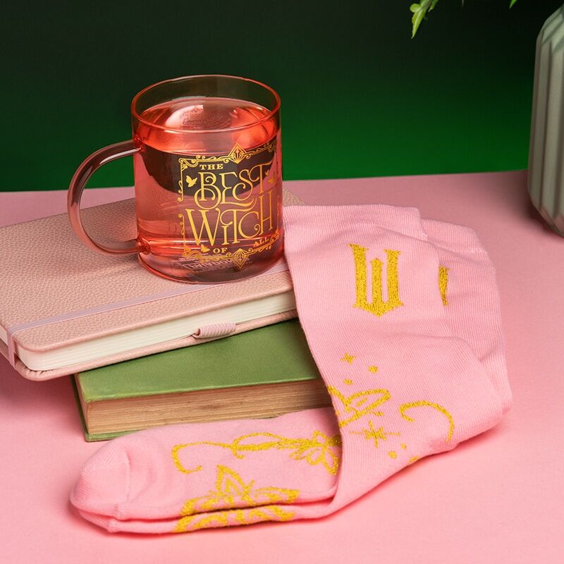 Set Taza De Cristal + Calcetines Glinda Wicked - Image 2