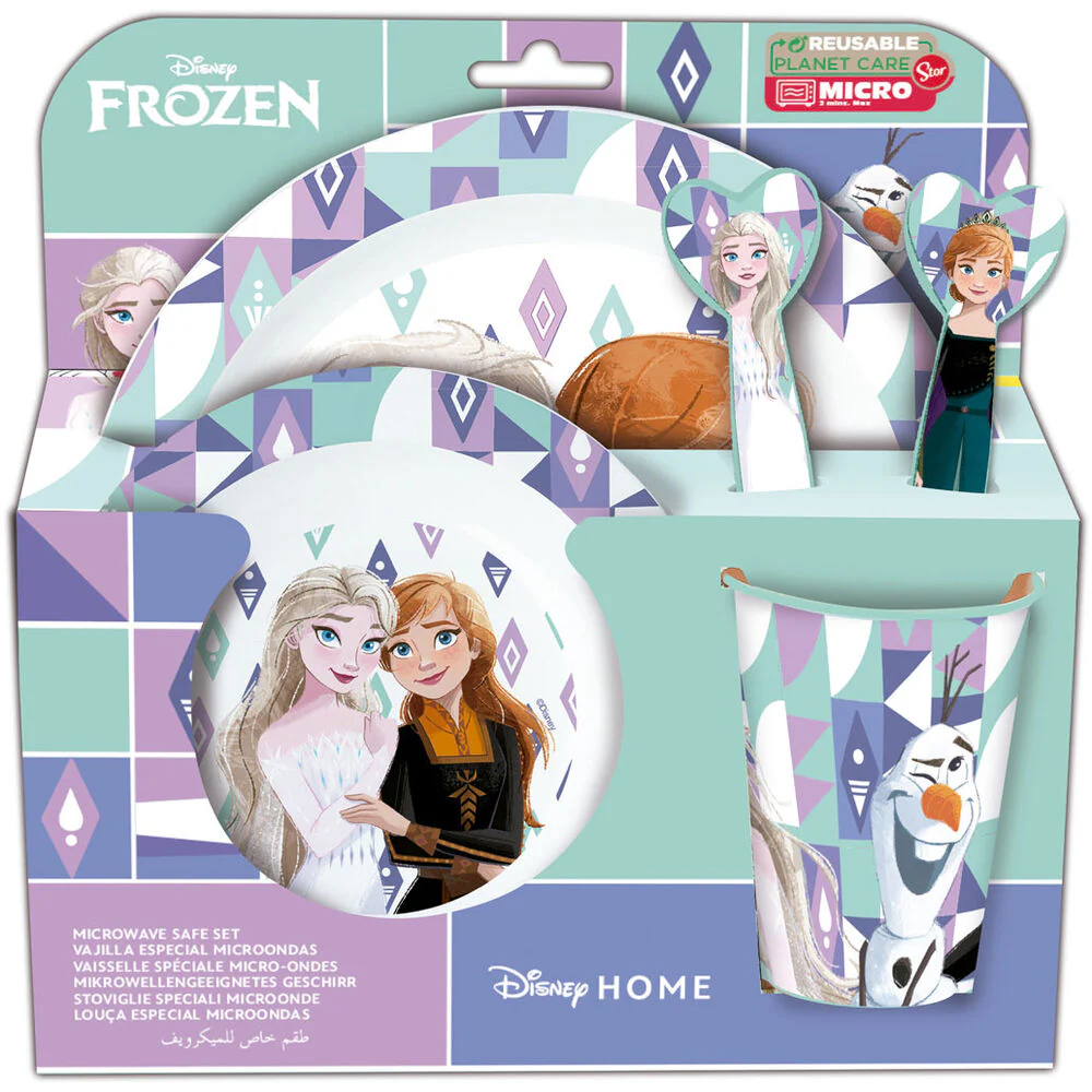 Set Vajilla Frozen Disney 5Pzs