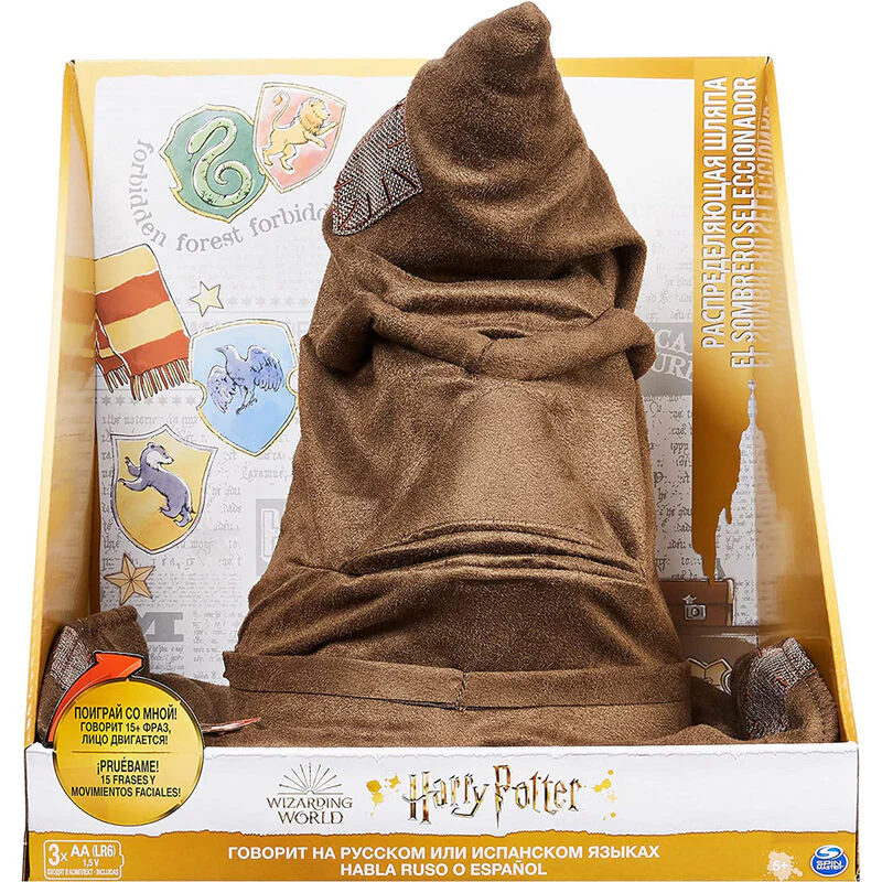 Sombrero Seleccionador Harry Potter Sonido Español