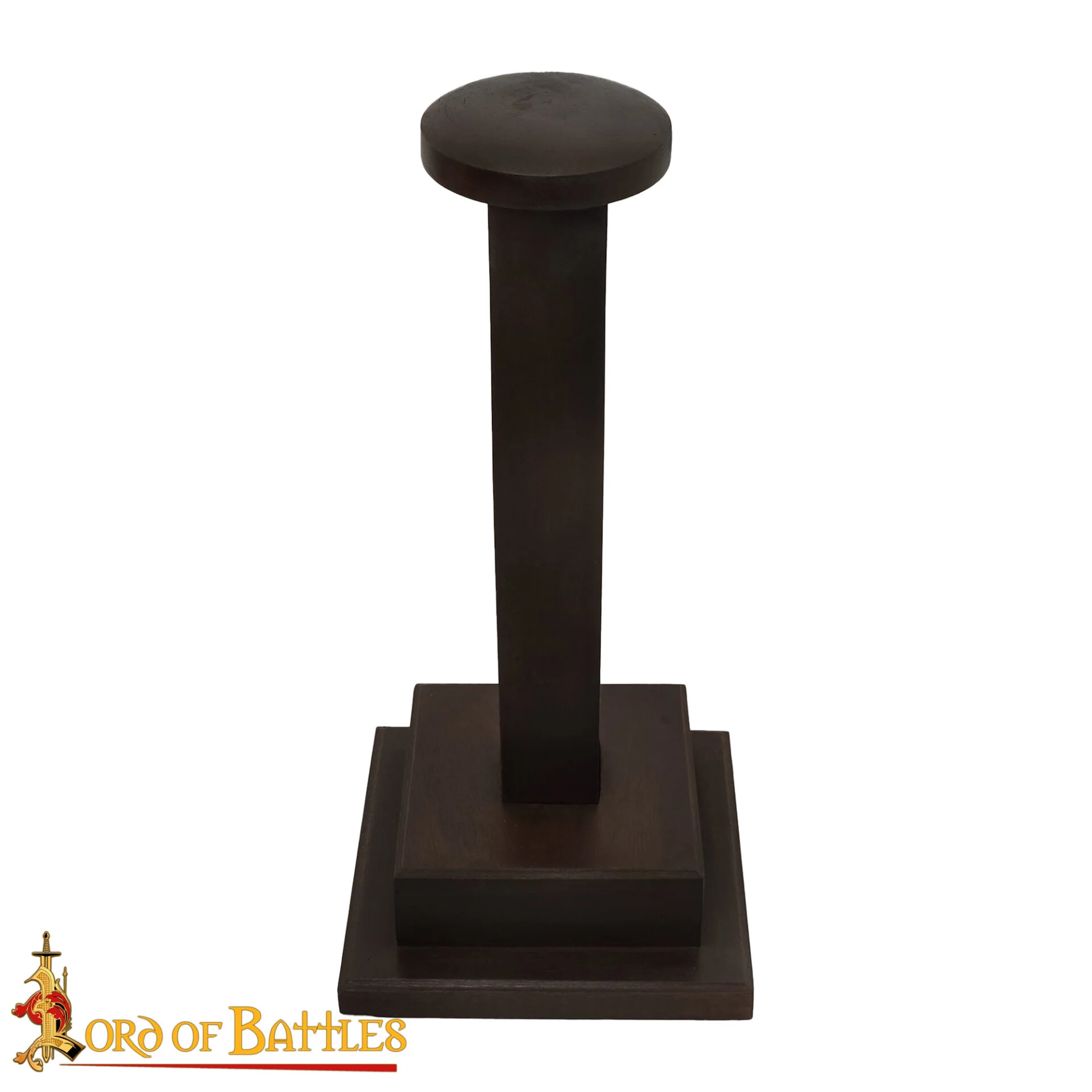 Soporte de Madera Auténtica Hecho a Mano para Cascos con o sin Aventail - Image 5