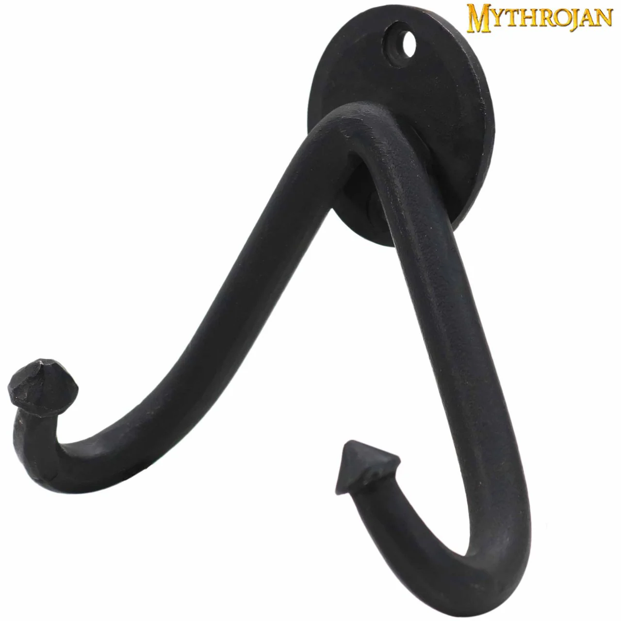 Soporte de Pared para Espada Pesada Mythrojan en Acabado Negro Forjado : Soporte de Pared para Espada Universal