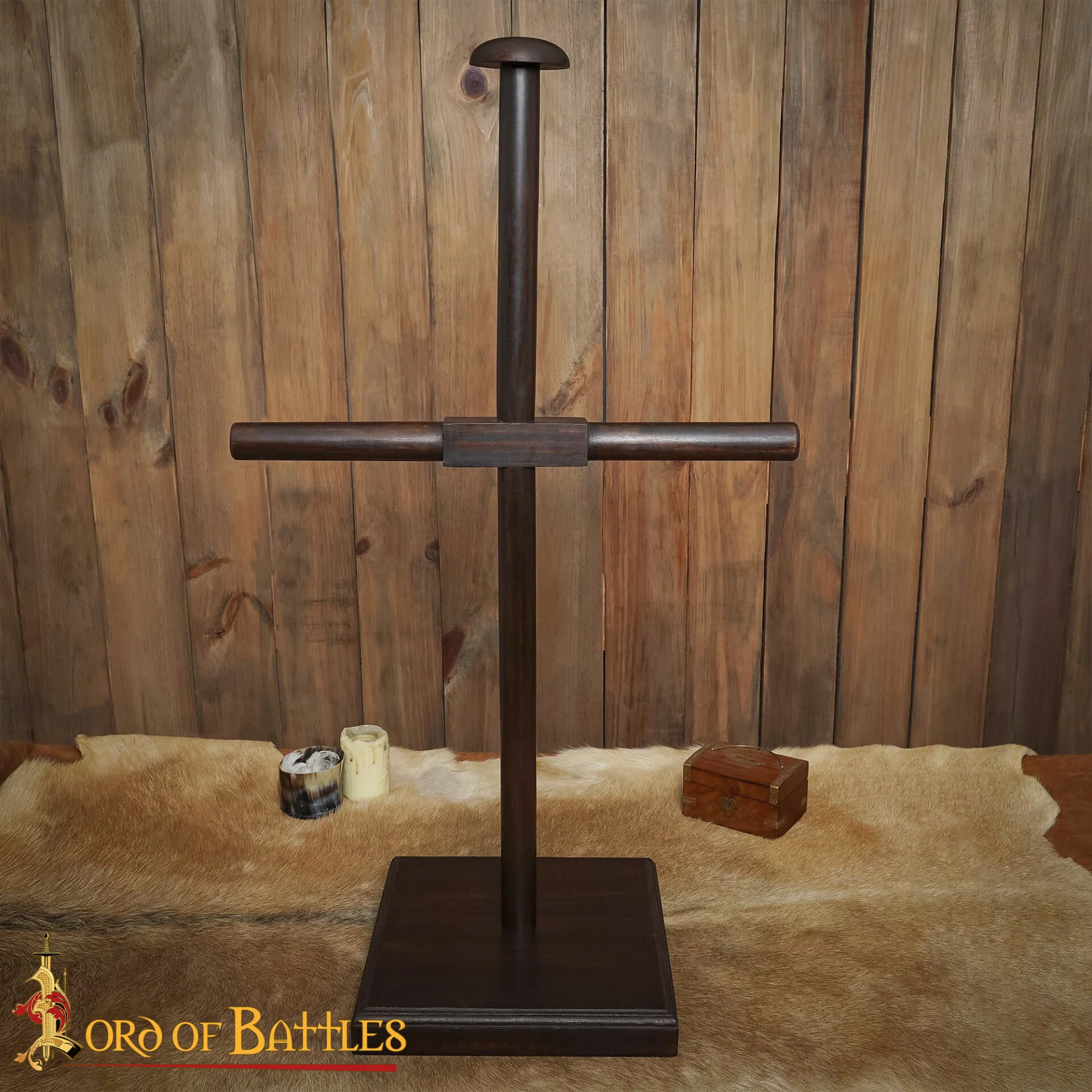 Soporte para Armadura de Madera Auténtica - Image 10