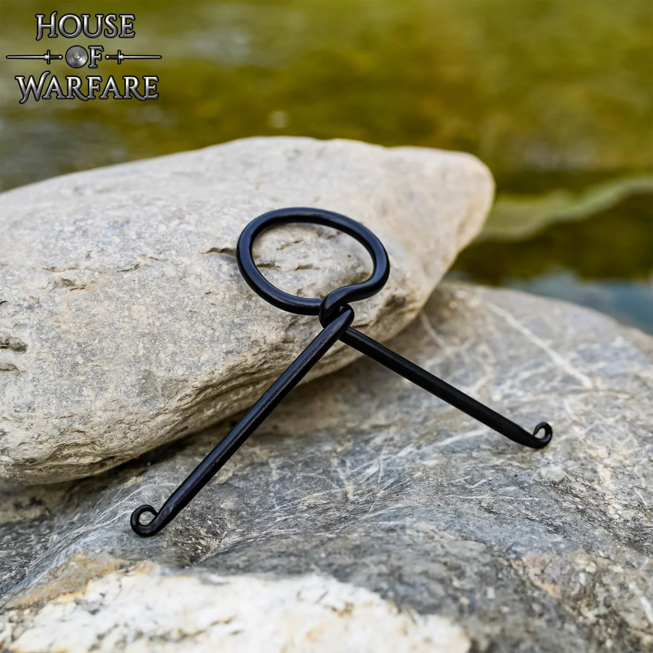 Soporte para Cuerno Medieval de Hierro Artesanal - Image 14