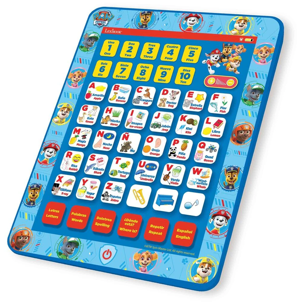 Tableta Parlante Educativa Patrulla Canina Paw Patrol - Image 2