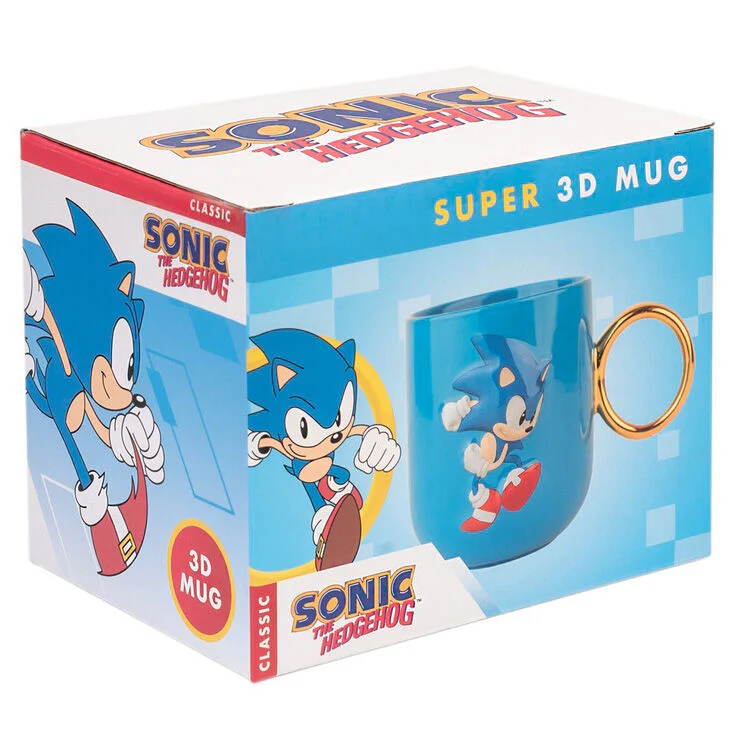 Taza 3D Sonic The Hedgehog 350Ml - Image 2
