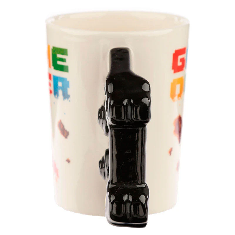 Taza Asa 3D Mando Videojuego Pixel Game Over - Image 4