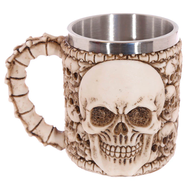 Taza Calavera Y Cabezas De Calaveras - Image 2