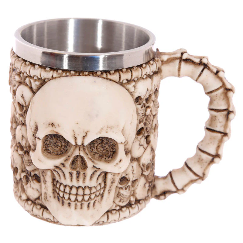 Taza Calavera Y Cabezas De Calaveras - Image 4