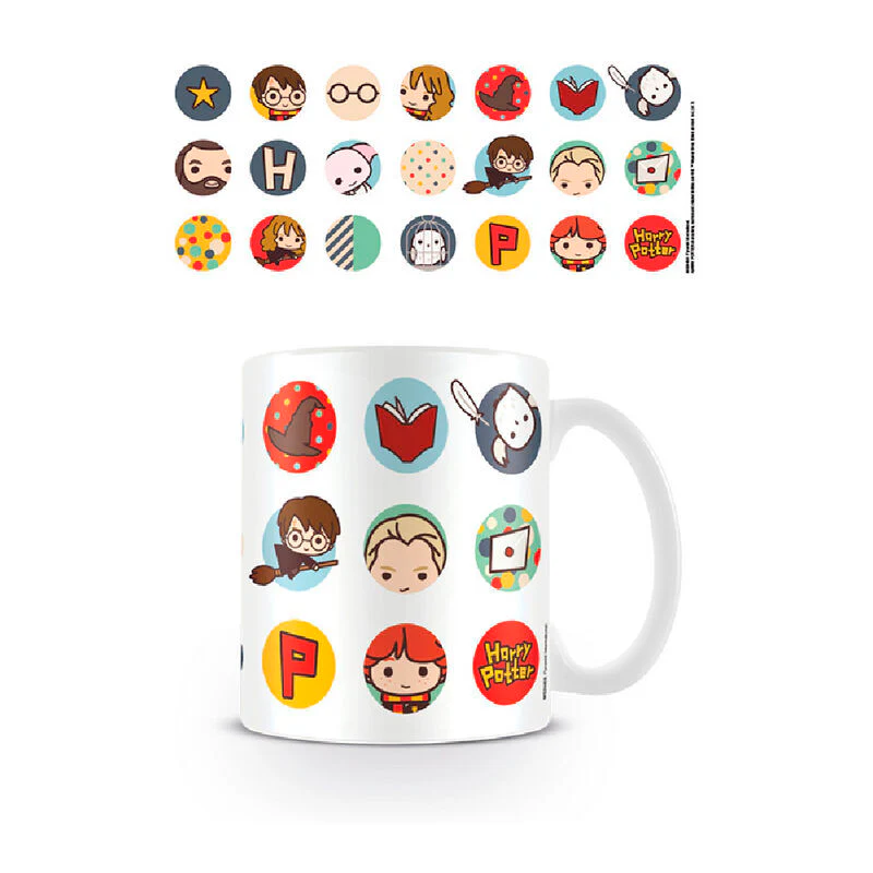 Taza Chibi Harry Potter 315Ml