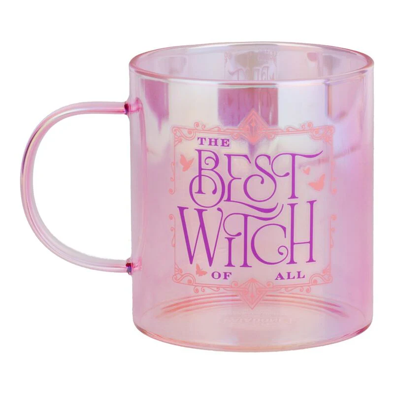 Taza Cristal Iridiscente Glinda Wicked 520Ml