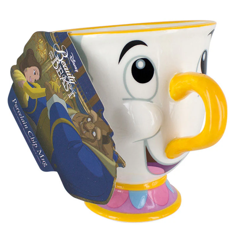 Taza Desayuno Chip La Bella Y La Bestia