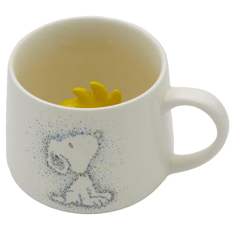 Taza Figura 3D Constelacion Snoopy 355Ml