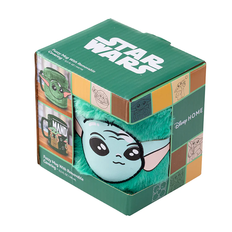 Taza Funda De Peluche Grogu Mandalorian Star Wars 440Ml - Image 4