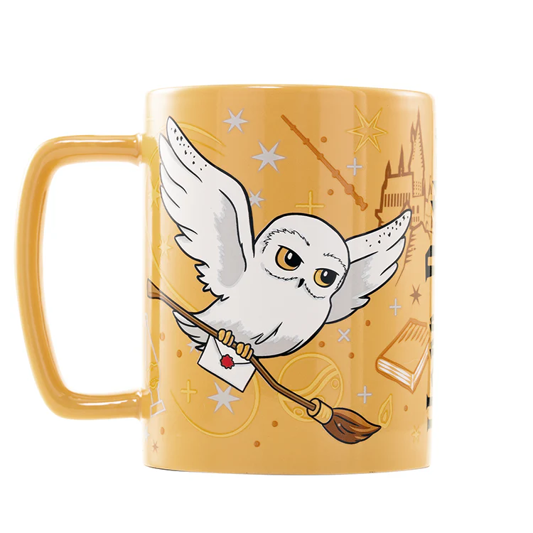 Taza Funda De Peluche Hedwig Harry Potter 440Ml - Image 3